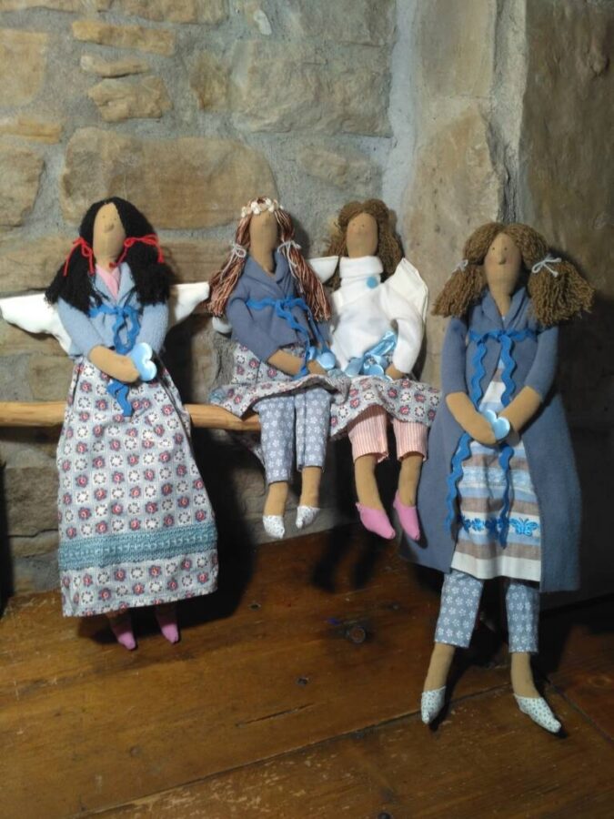 Cucito bambole modello Tilda