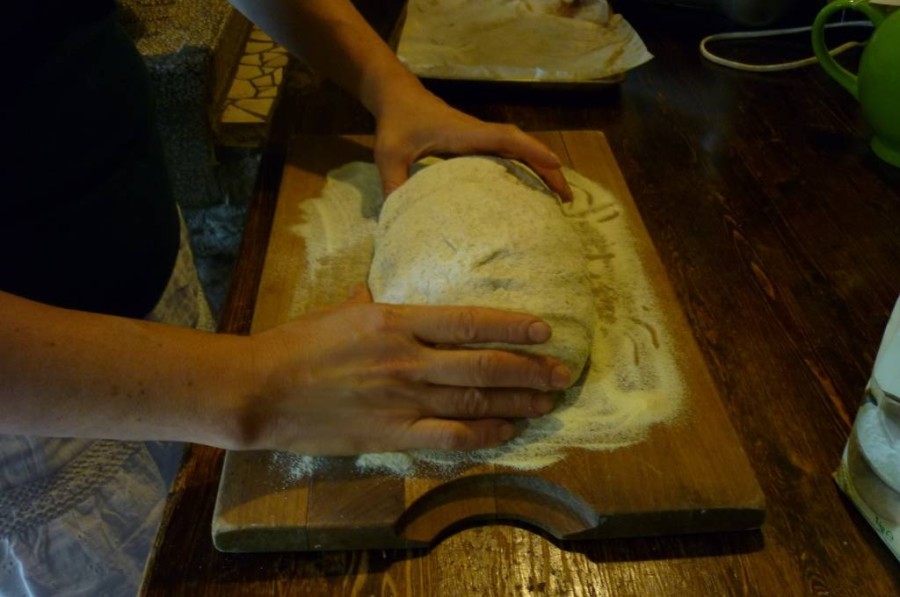 creare forma del pane