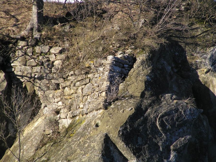 Le rovine del castello