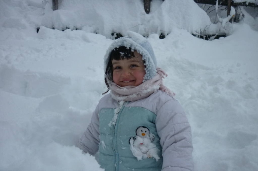 Josephine nella neve